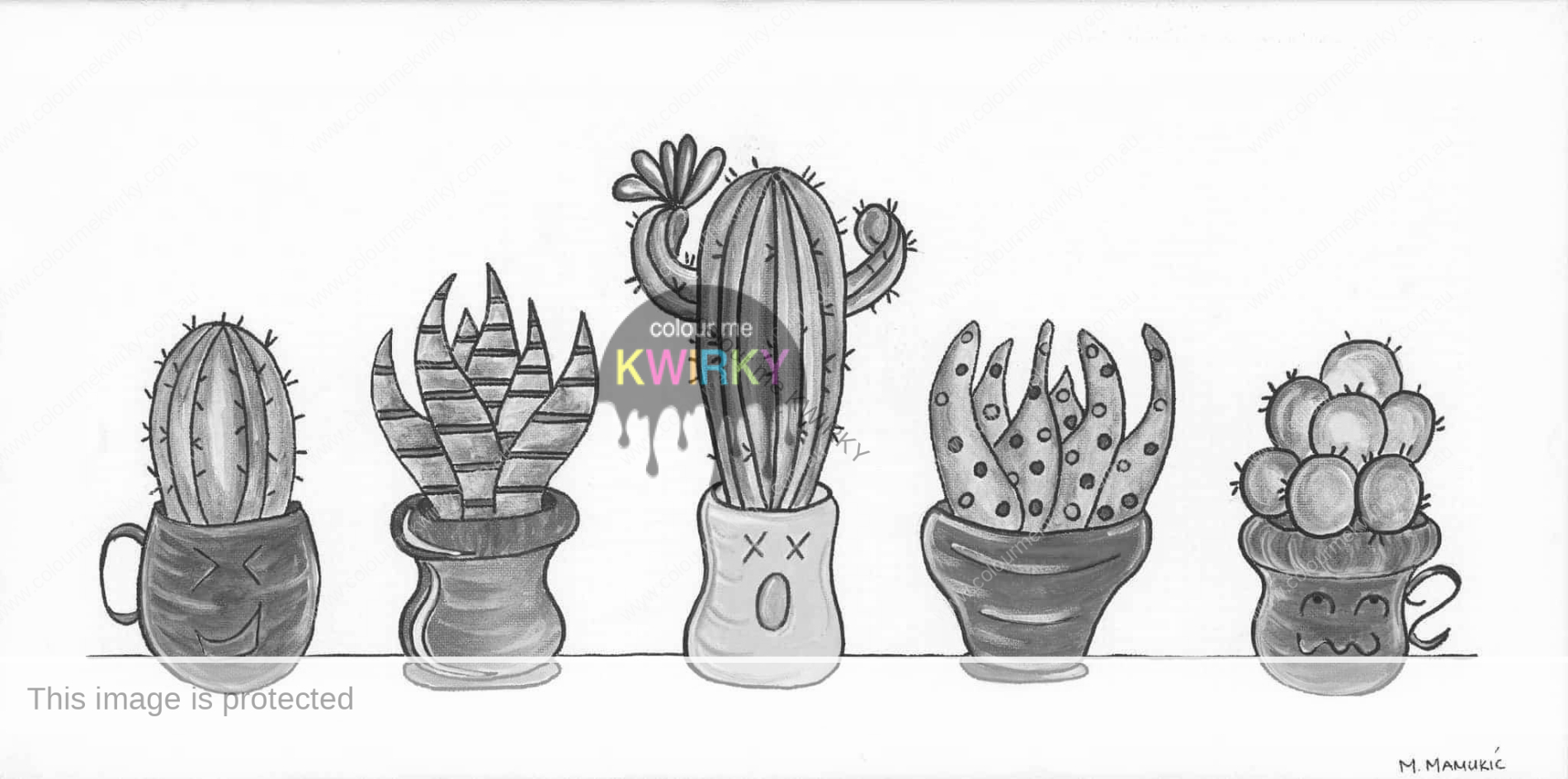 Floral Originals – Cacti Fun