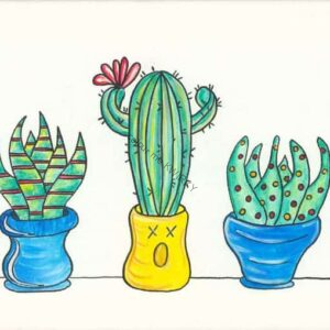 Floral Fun Originals – Cacti fun