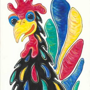 Animals & More – Rooster – Funky and Fab