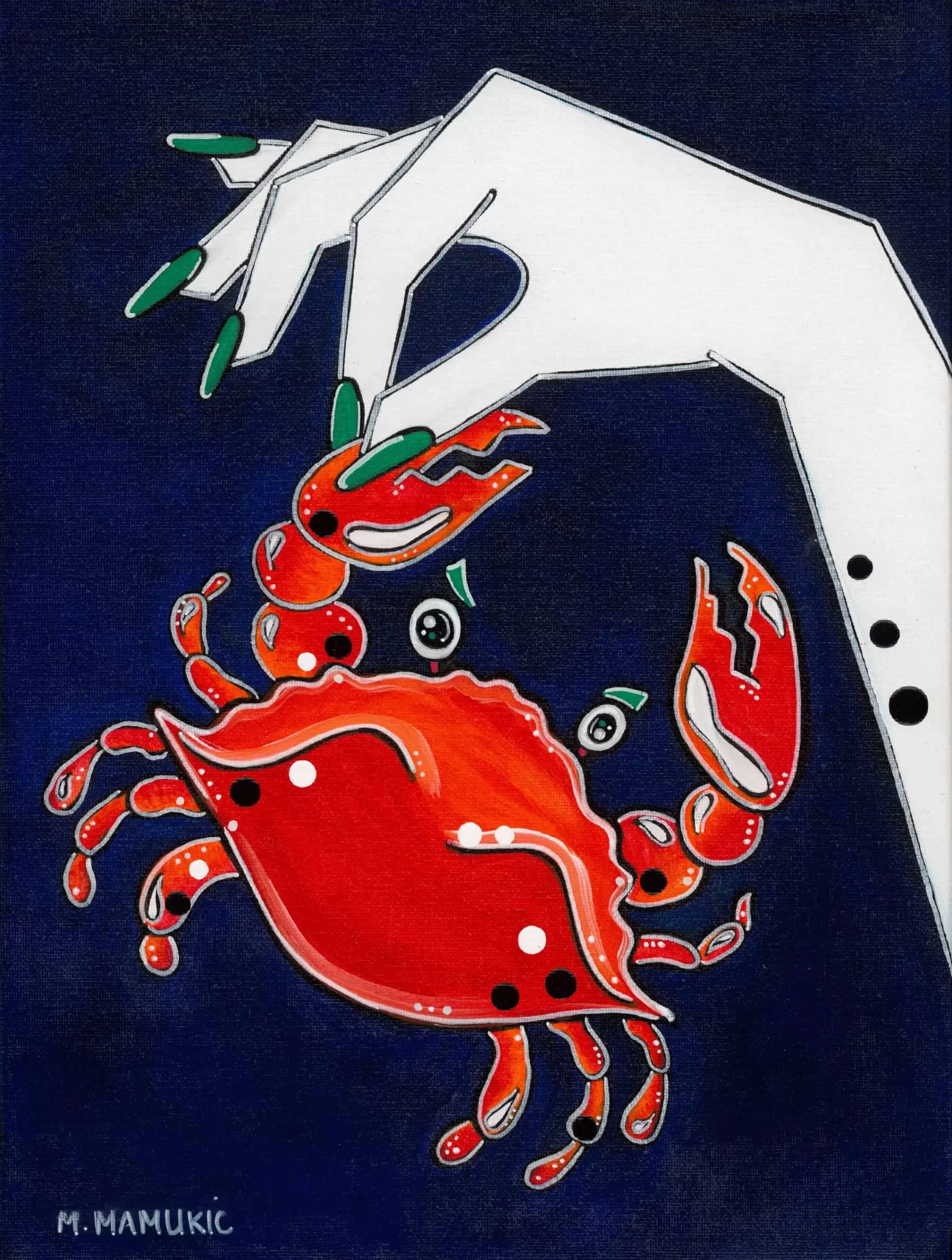 Kitchen Art Originals – Crab Play